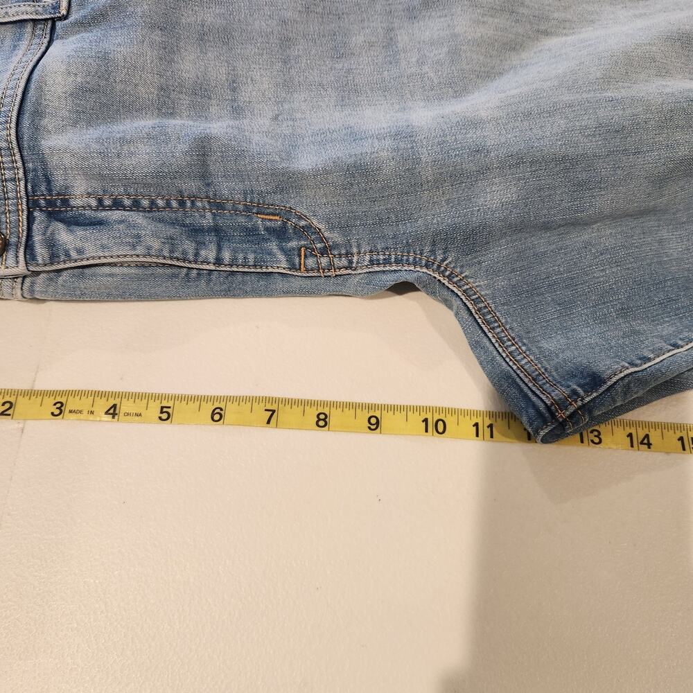 Torrid Womens Light Wash Denim Wide Leg Jeans Size 30R Minimalist Casual Basic - Picture 13 of 14